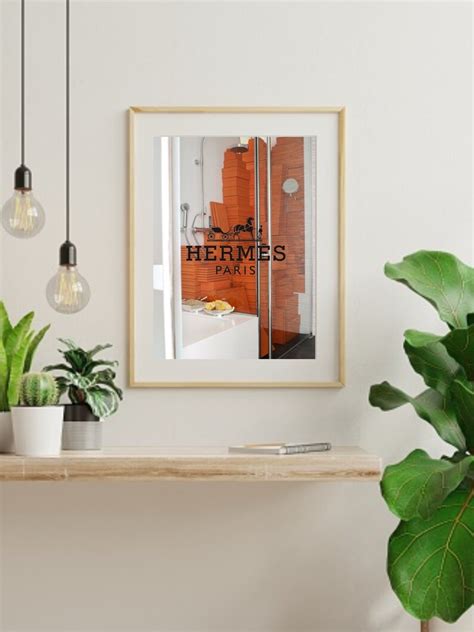 arte hermes|Hermes framed wall art.